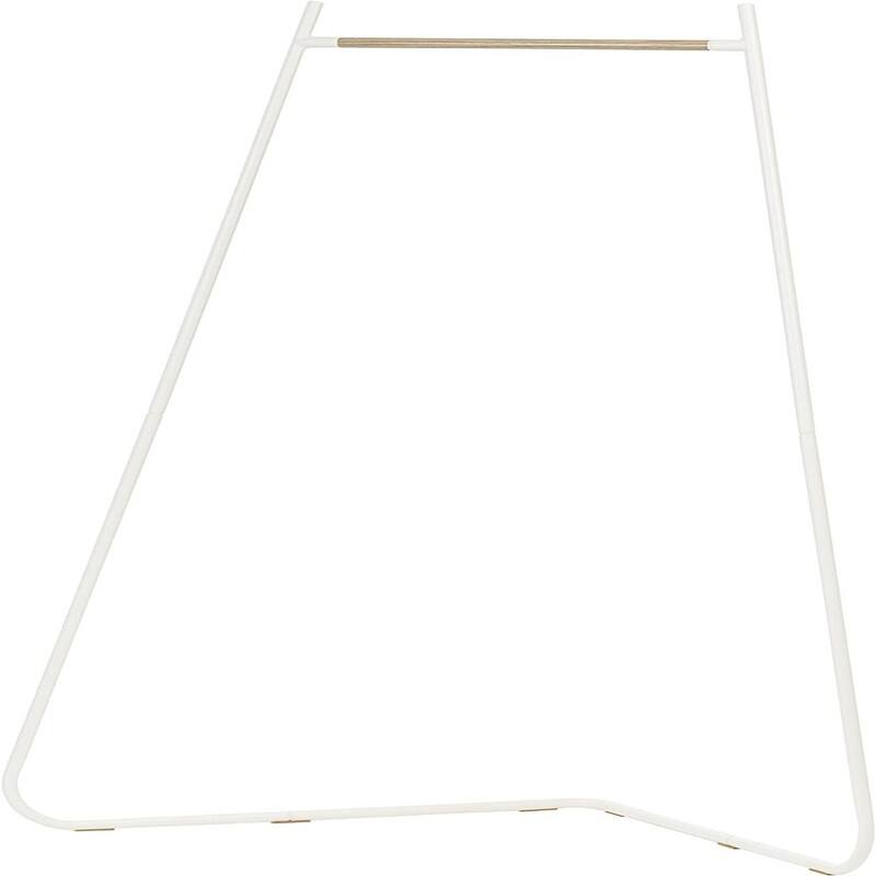 Corner Clothes Rack for Hanging Clothes - 20.1"D x 40.6"W x 59.5"H
