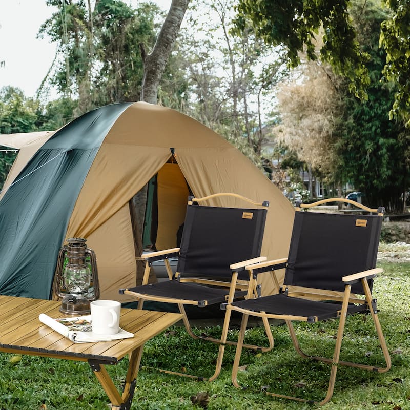2 Pack Lightweight Folding Camping Chair