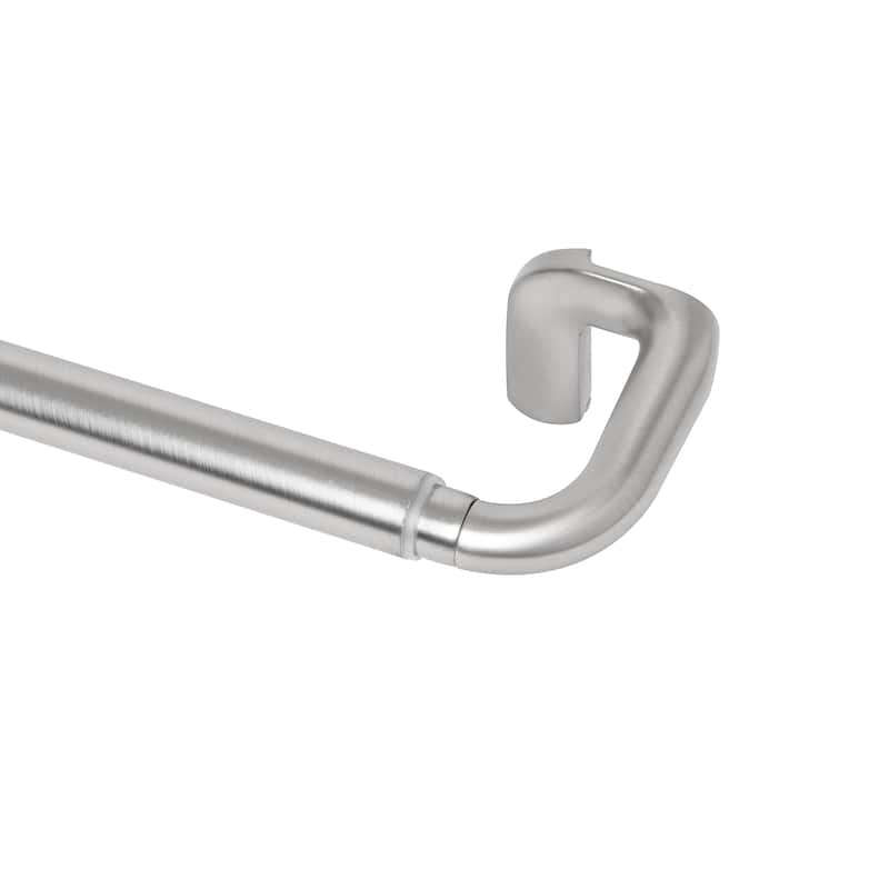 Umbra TWLIGHT Room-Darkening Curtain Rod - 28" - 44" - Matte Nickel