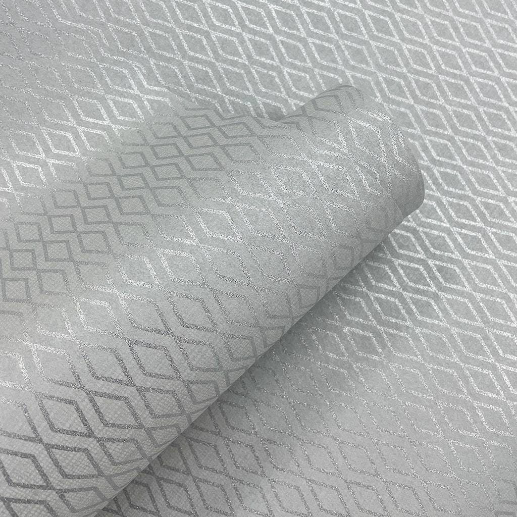 Seabrook Designs Fifth Avenue Diamond Nonwoven Unpasted Wallpaper