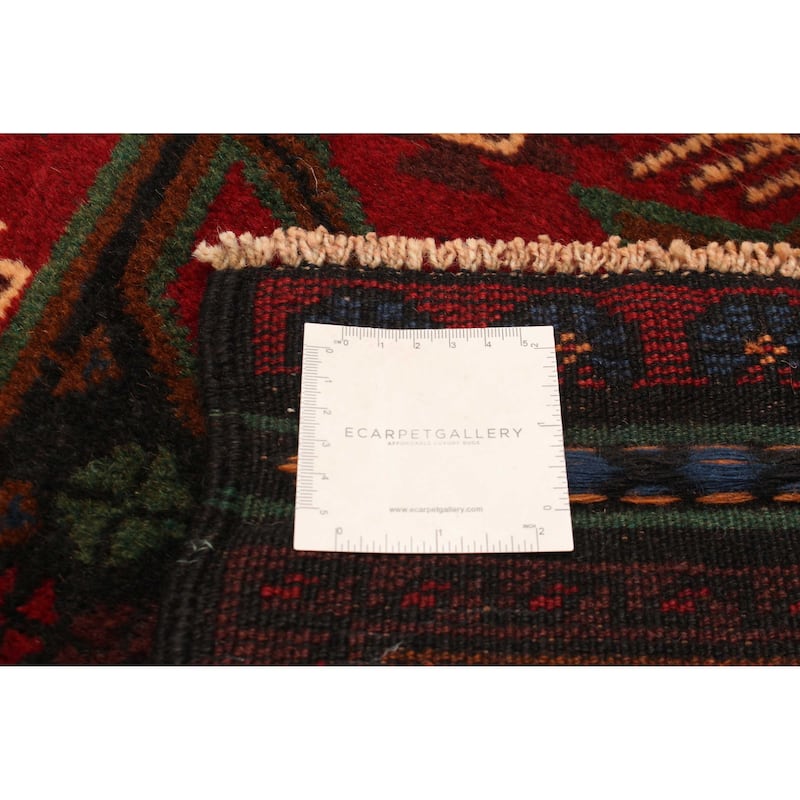 ECARPETGALLERY Hand-knotted Teimani Black Wool Rug - 3'5 x 6'3