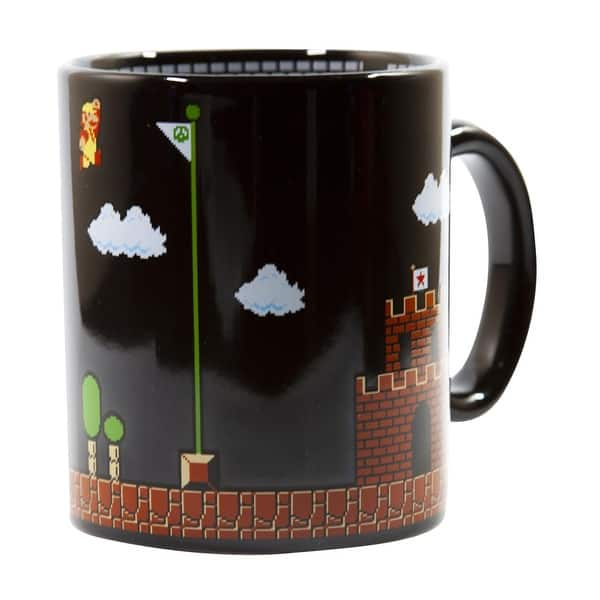 Mug Pop Colecionáveis Mario Kart Jogos Super Mario World Pixel