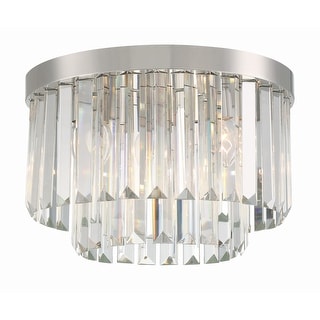 Crystorama Lighting Group HAY-1400 Hayes 4 Light 16" Wide Flush Mount