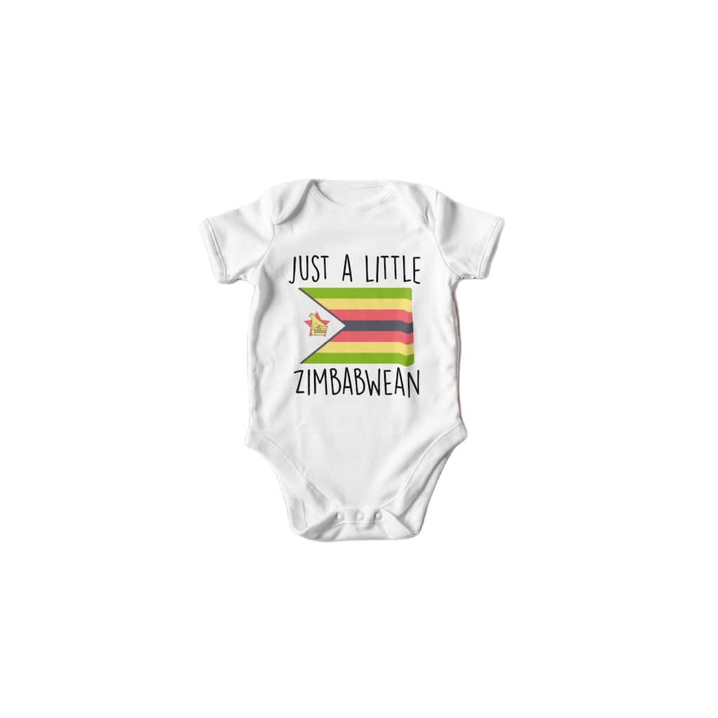 Zimbabwe - Baby Boy Girl Clothes Infant Bodysuit Funny Cute Newborn