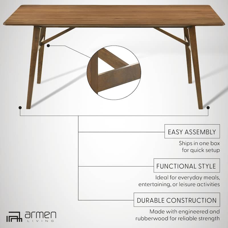 Channell Wood Dining Table