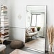 preview thumbnail 92 of 99, Modern Framed Full Length Mirror 59x35 - Silver