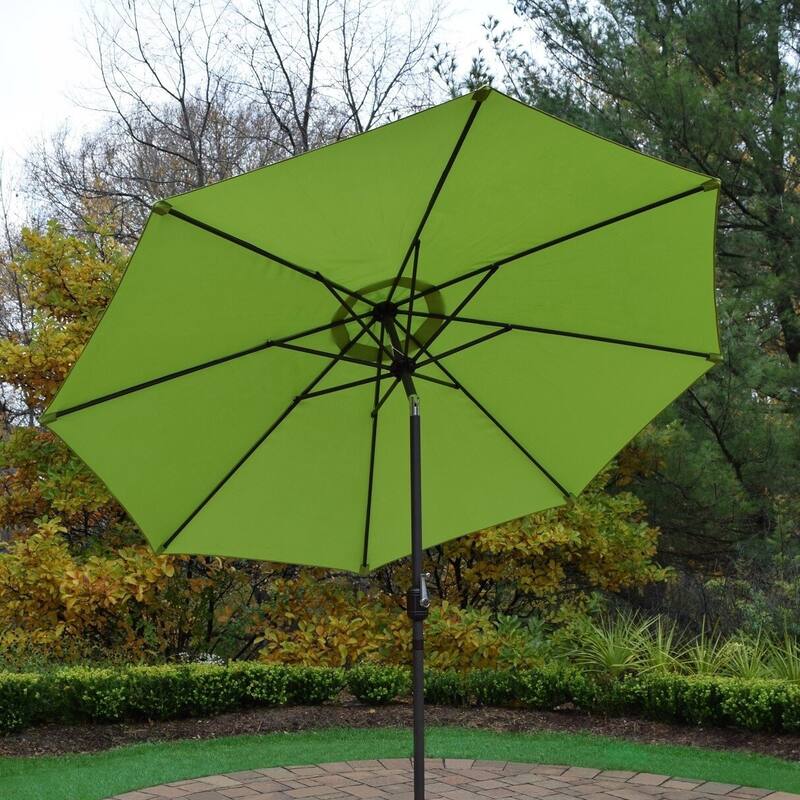 Oakland Living Corporation Polyester 9-foot Market Umbrella