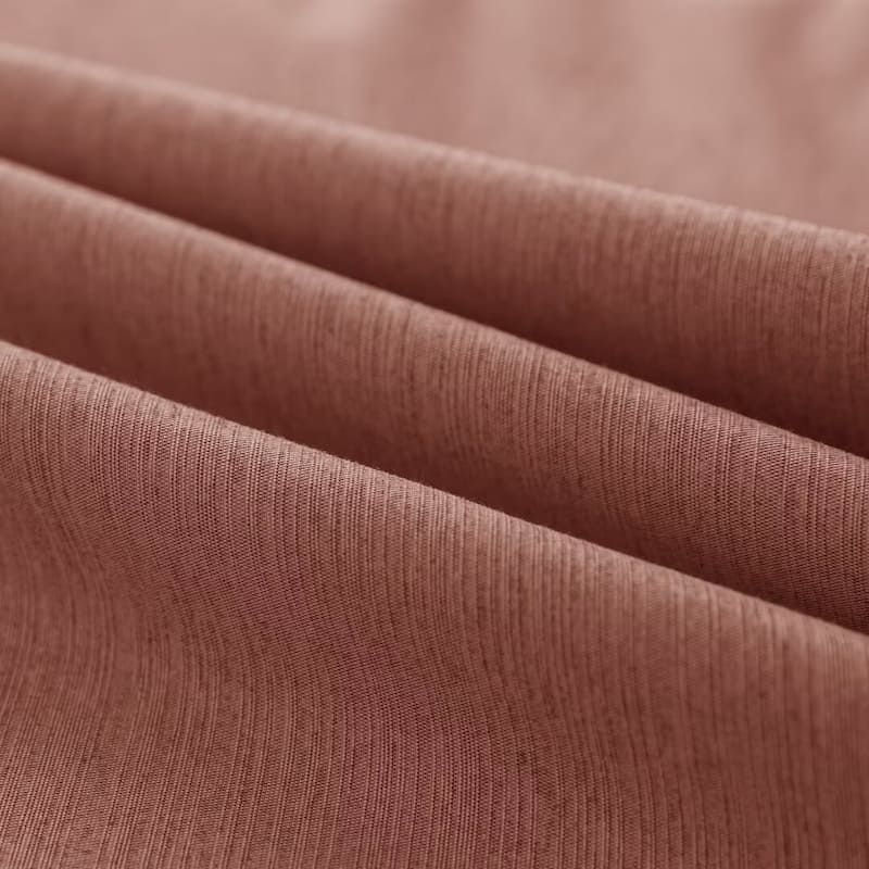 Blackout Brushed Textured Grommet Curtain Pair(2 Panels)