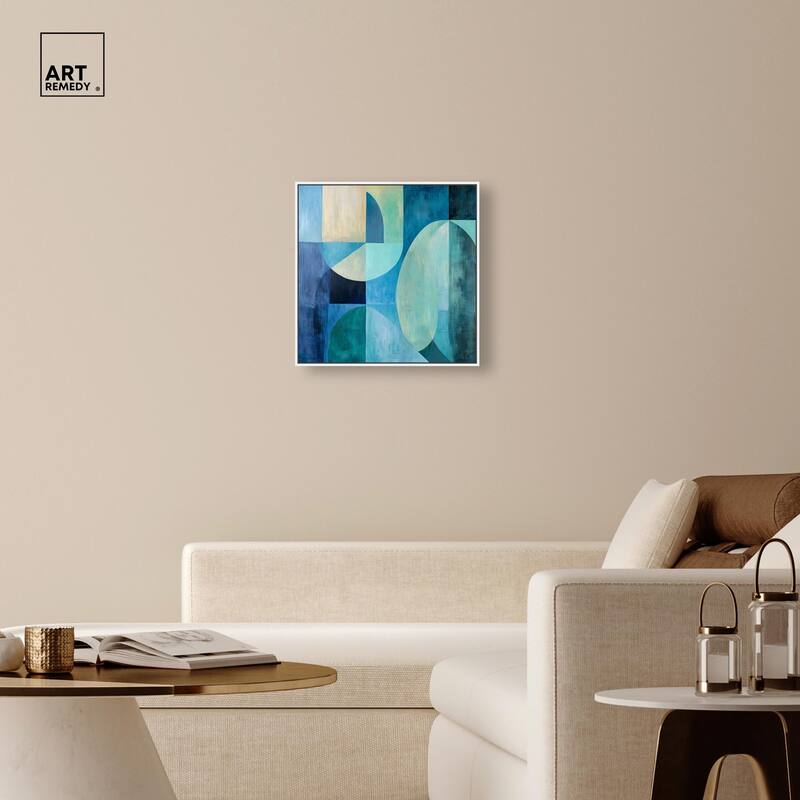 Color Blocks II Canvas by Art Remedy