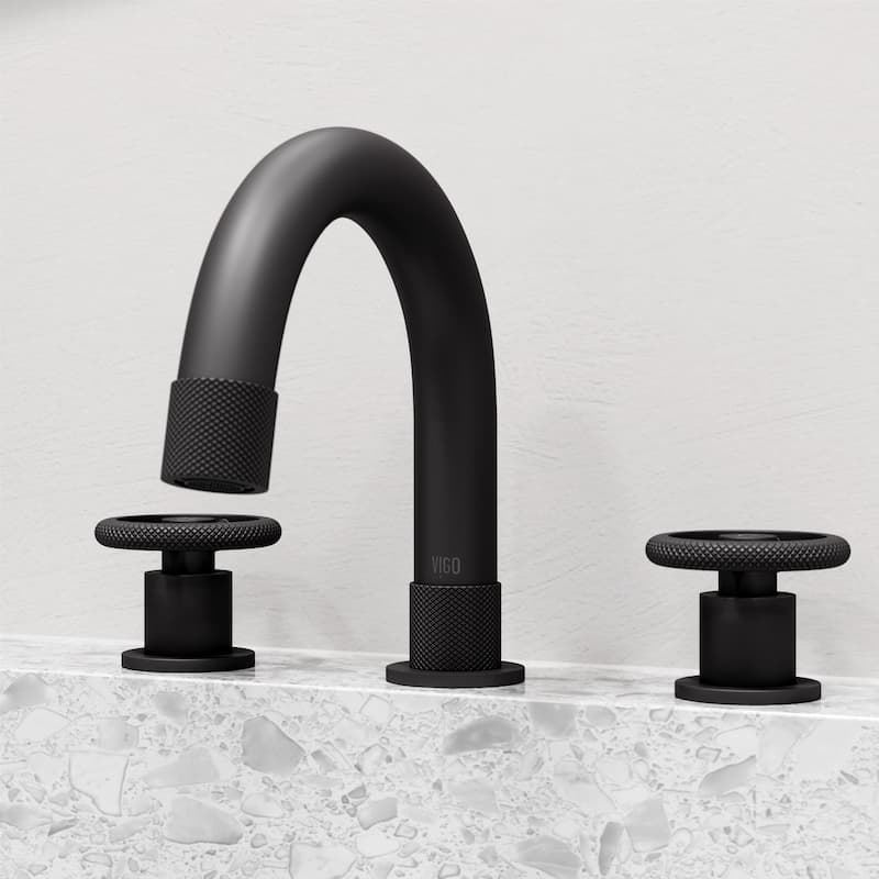 VIGO Wythe 8" H 2-Handle Widespread Bathroom Faucet