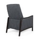 preview thumbnail 31 of 63, Veatch Contemporary Upholstered Pushback Recliner by Christopher Knight Home