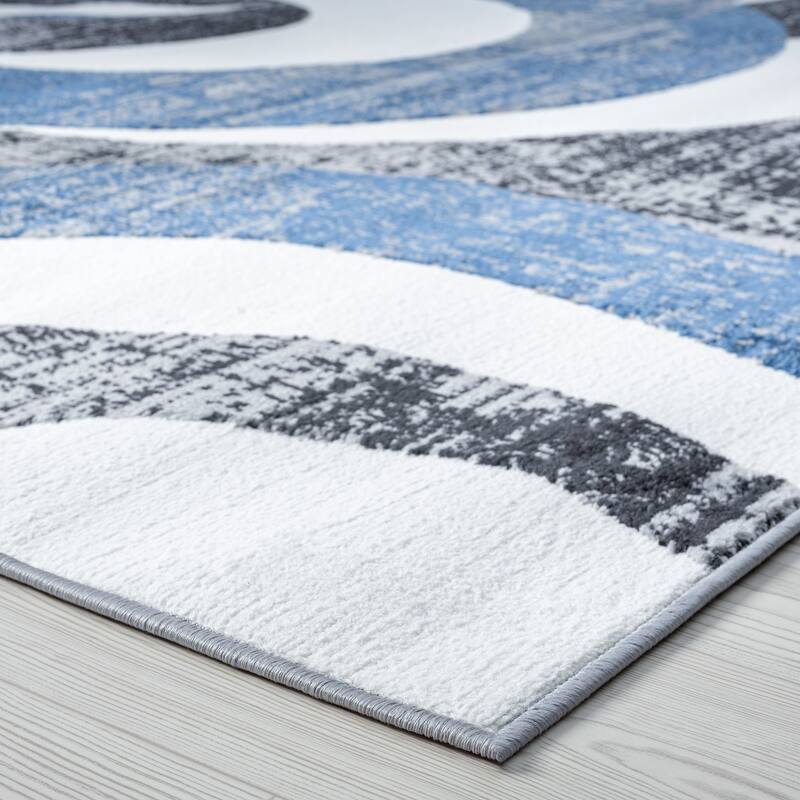 Wyman Modern & Contemporary Abstract Indoor Area Rug