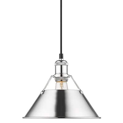 Golden Lighting 3306-M CH Orwell 10" Wide Mini Pendant