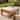 Christopher Knight Home - Modern Outdoor Curved-Frame Ottoman with Acacia Wood Frame & Padded Cushion