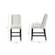 Madison Park Victor Cream Wing Counter Stool