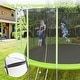 preview thumbnail 13 of 14, 16FT Trampoline, Recreational Trampolines with Enclosure Net and Ladder