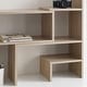 preview thumbnail 3 of 3, Yak About It Compact Adjustable Dorm Desk Bookshelf - Sonoma