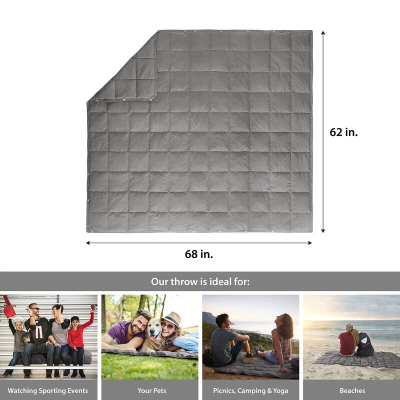 Madison Park Hadly Wearable Multipurpose Throw