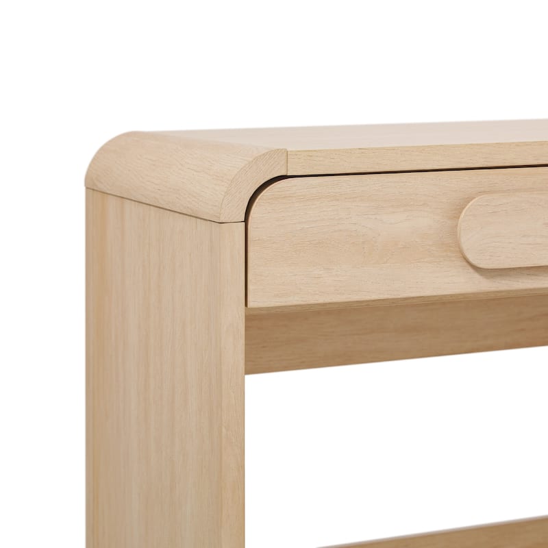 Middlebrook Designs Waterfall Desk with Center Drawers