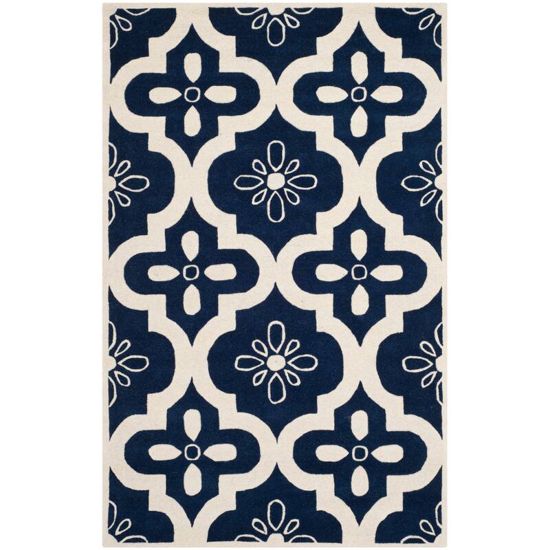 SAFAVIEH Handmade Chatham Traudel Modern Moroccan Wool Rug