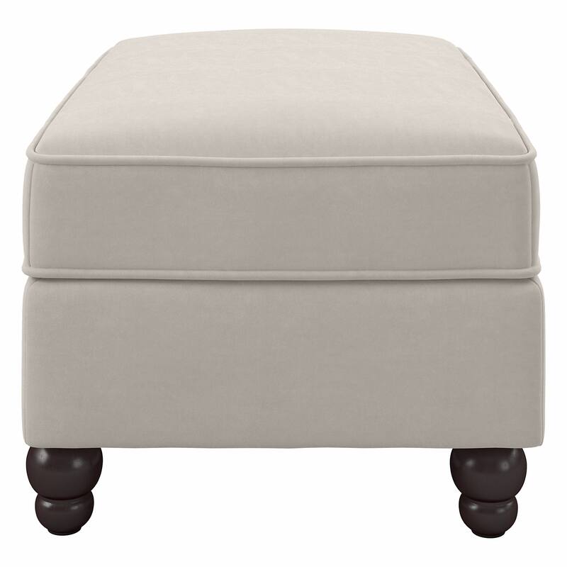 Bush Furniture Coventry Large Upholstered Storage Ottoman