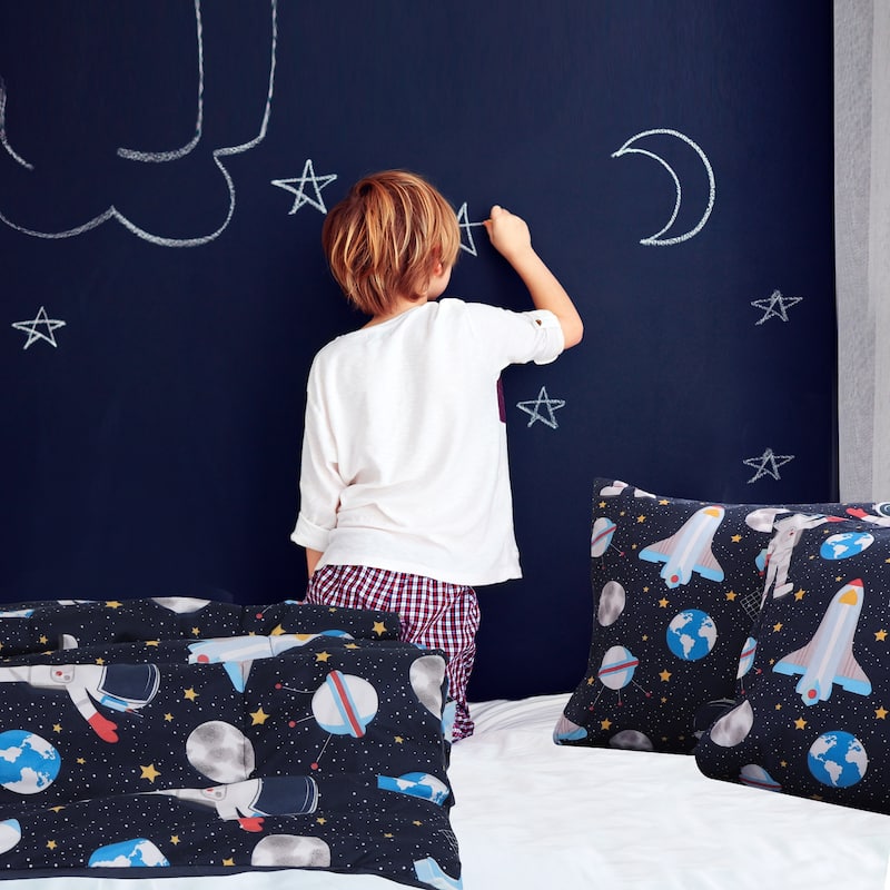 3Pcs Microfiber Kids Duvet Cover Bedding Set
