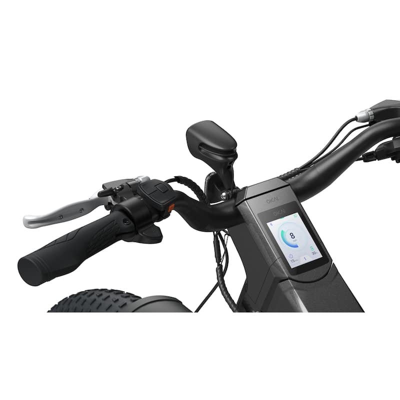 Electric Mountain Bike - Step Over Design, Black, Urban Commuter - 26