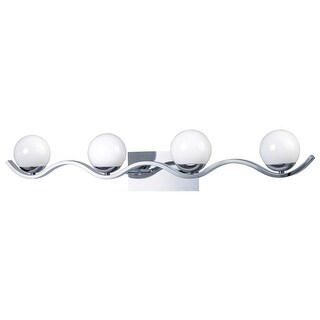 Motion 4-Light Bath Vanity - Polished chrome