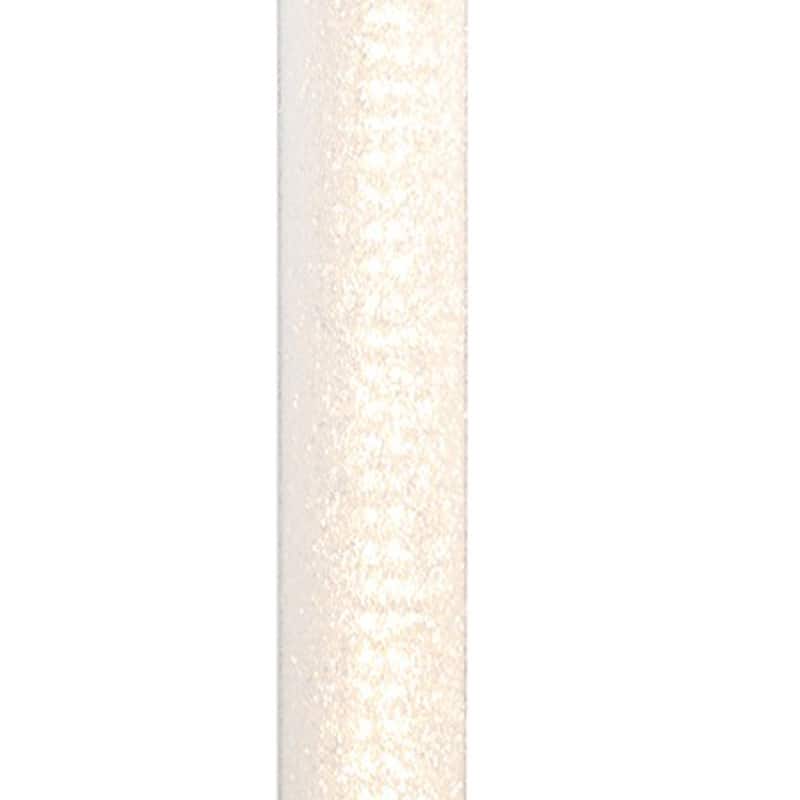 Column Style Floor Lamp with Sandrock Acrylic Tube, Clear