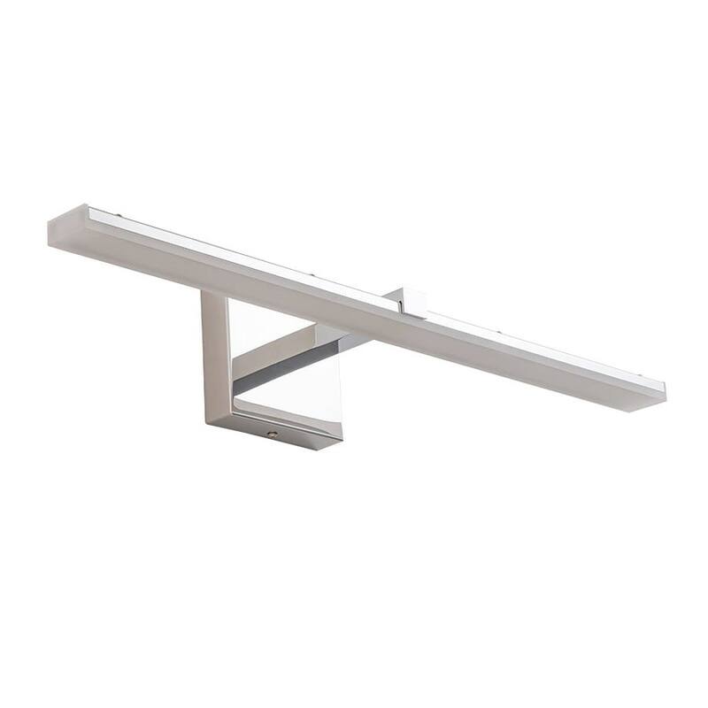 Dimmable Linear LED Chrome Vanity Wall Sconce 3CCT 17W 24in