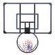 preview thumbnail 3 of 5, Roomfitters Wall-Mounted Basketball Hoop, 45x29 Inch Shatterproof Backboard, Folding Hoop with All-Weather Mesh, Black+Blue