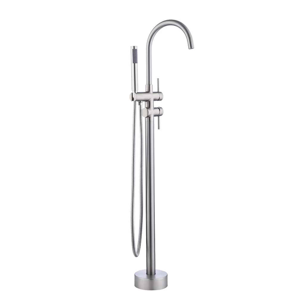 8005BN Single Handle Floor Mounted Tub Faucet