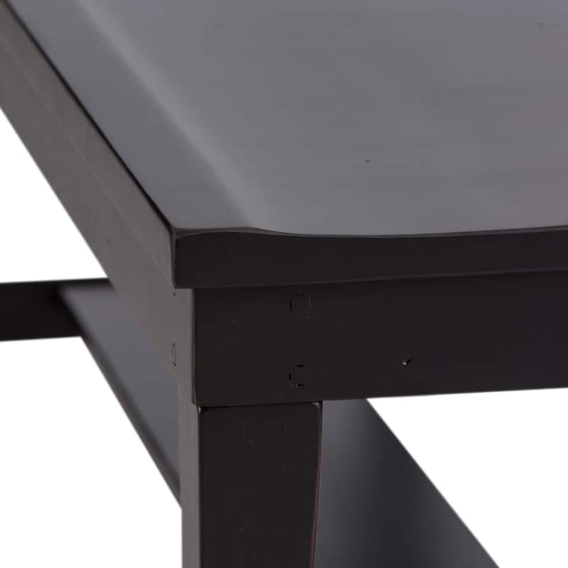 The Gray Barn Hearthstone Ridge Tobacco & Black 6 Piece Rectangular Table Set