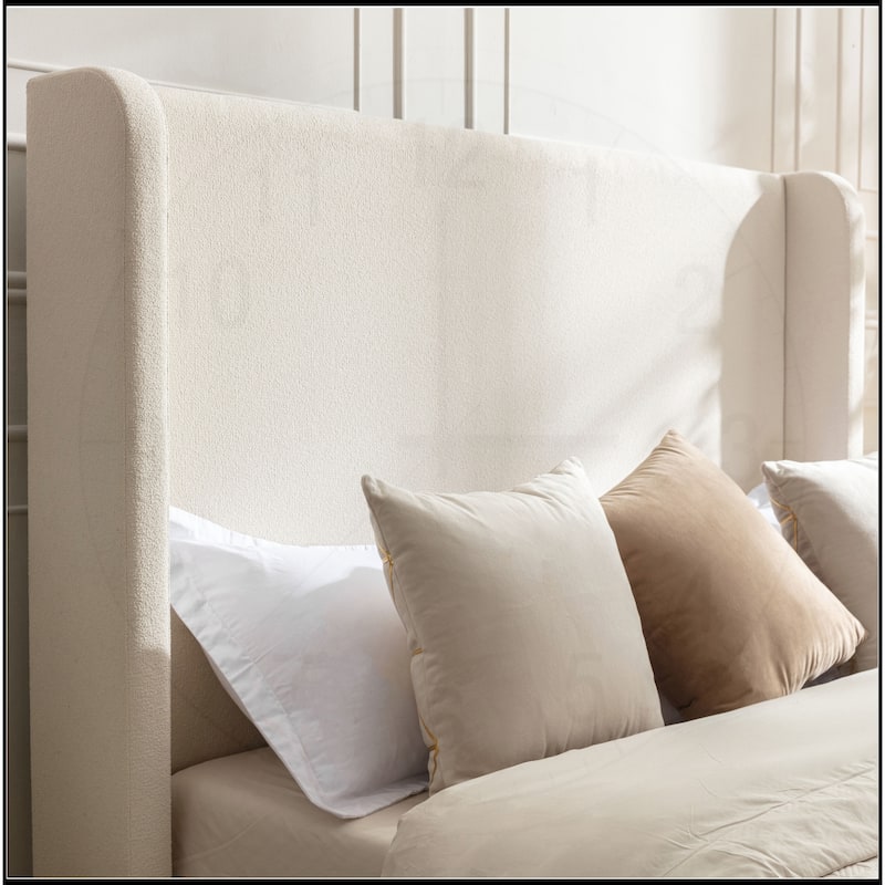 Harper Tall Headboard Upholstered Bed