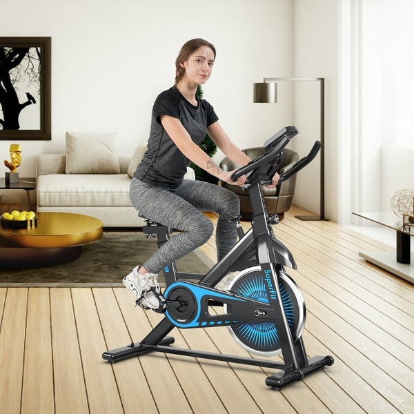 SuperFit Indoor Cycling Stationary Bike Belt Drive Adjustable See Details On Sale Bed Bath Beyond 30618900