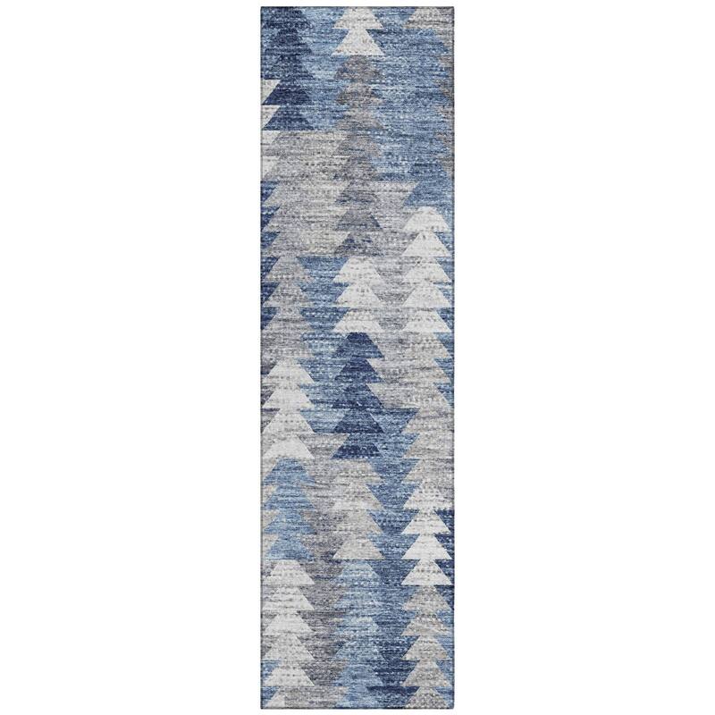 Machine Washable Indoor/ Outdoor Chantille Modern Moroccan Boho Rug