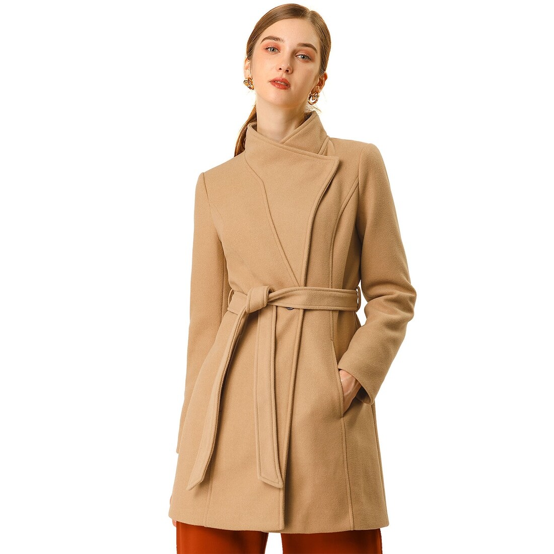 belted maxi coat