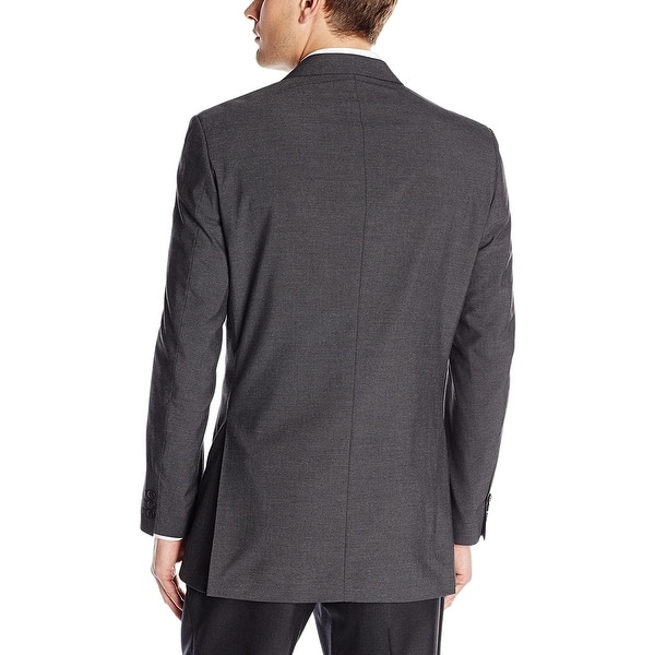 Haggar Mens Sport Coat Gray Size 40r 1926 Houndstooth Straight Vent On Sale Overstock 31574039 Find the latest trends, styles and deals right now! overstock com