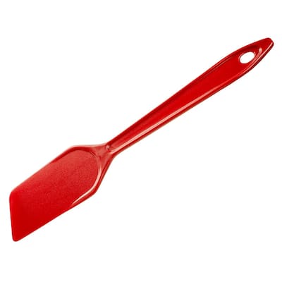 Hutzler 11-inch LOPOL Reinforced Nylon Spatula Scraper - Red
