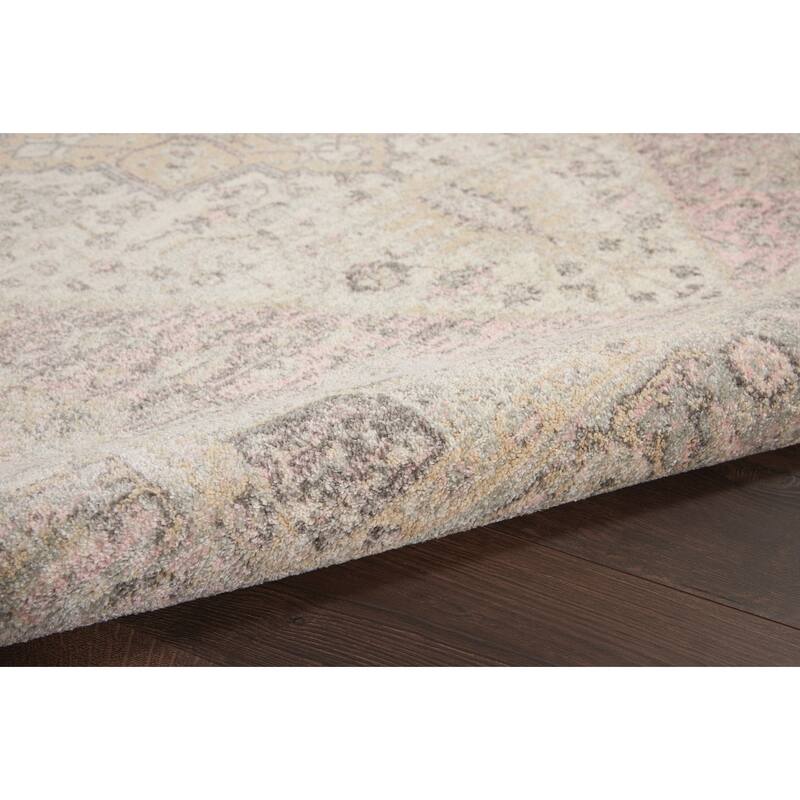 Nourison Tranquil Traditional Persian Medallion Area Rug
