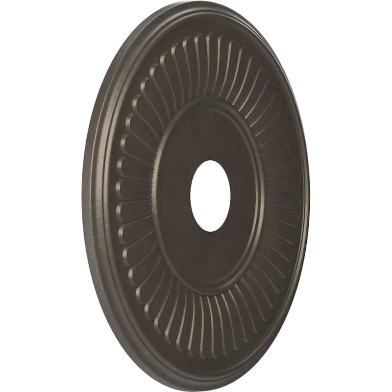 3 1/2" Inside Diameter - Berkshire Thermoformed PVC Ceiling Medallion