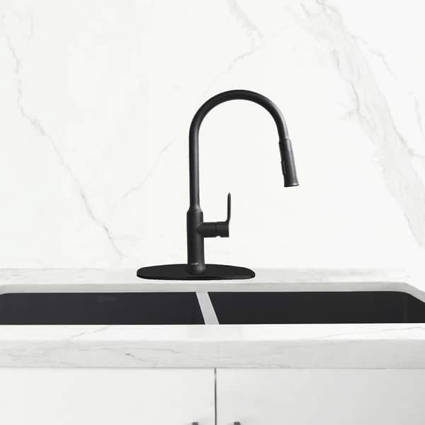 slide 2 of 27, STYLISH Single Hole Faucet Deck Plate Stainless Steel 9.75 inch