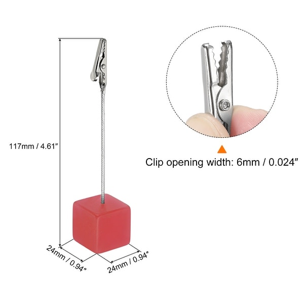 Table Number Stand (12): Silver Metal Holder For Weddings & Events By Hortense B. Hewitt