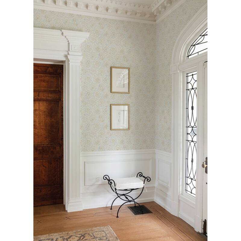 NuWallpaper Nabela Noor Home Aliviya Mint Peel and Stick Wallpaper