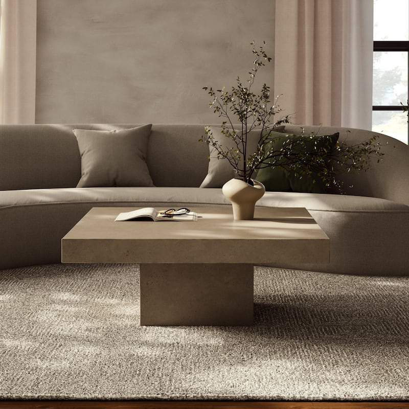 Urbia Una Square Concrete Coffee Table