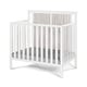 preview thumbnail 13 of 18, Suite Bebe Connelly Mini Crib With Mattress Pad