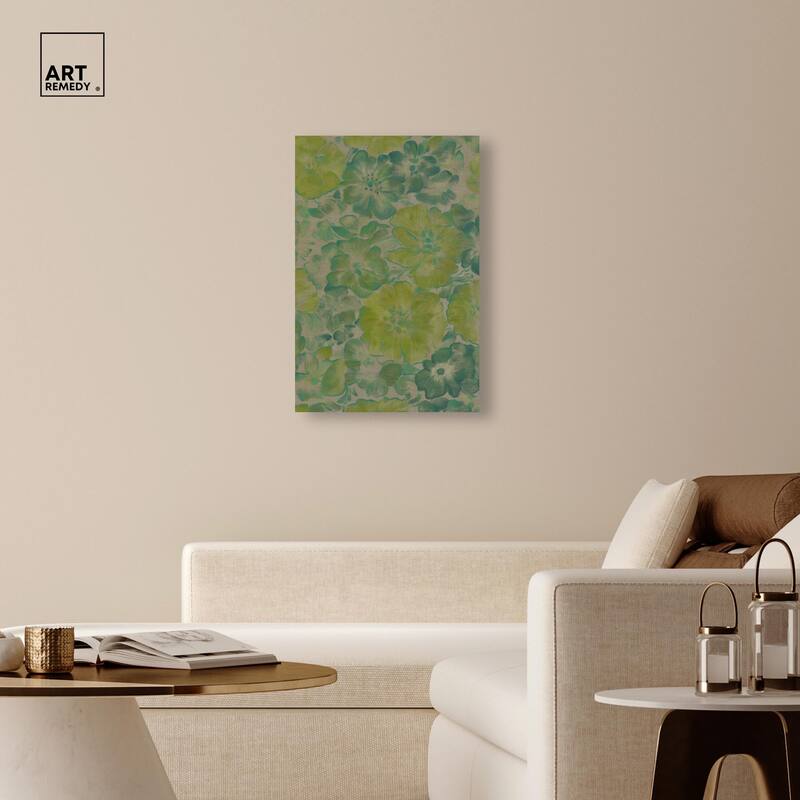 Verdigris Vista Canvas by Art Remedy, Gallery Wrapped