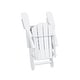 preview thumbnail 113 of 129, POLYTRENDS Laguna All Weather Poly Outdoor Adirondack Chair - Foldable (Set of 2)