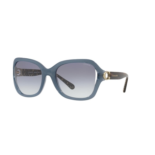 blue coach sunglasses