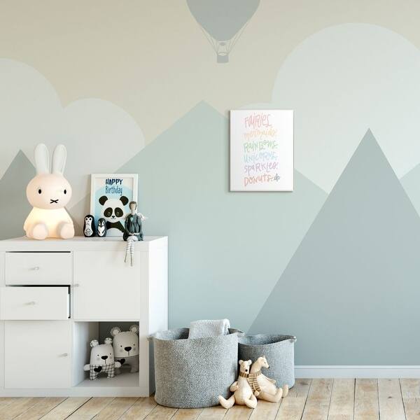 Stupell Industries Fairies Mermaids Unicorns Text Rainbow Words Wood Wall Art On Sale Overstock 31934470
